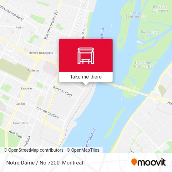 Notre-Dame / No 7200 map