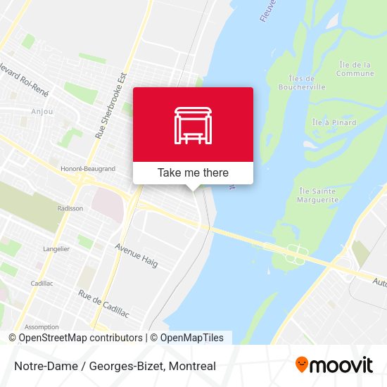 Notre-Dame / Georges-Bizet map