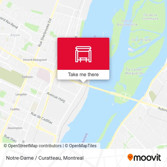 Notre-Dame / Curatteau map