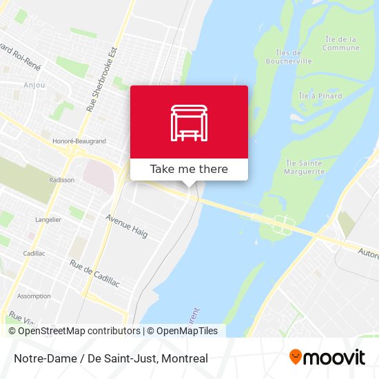 Notre-Dame / De Saint-Just map