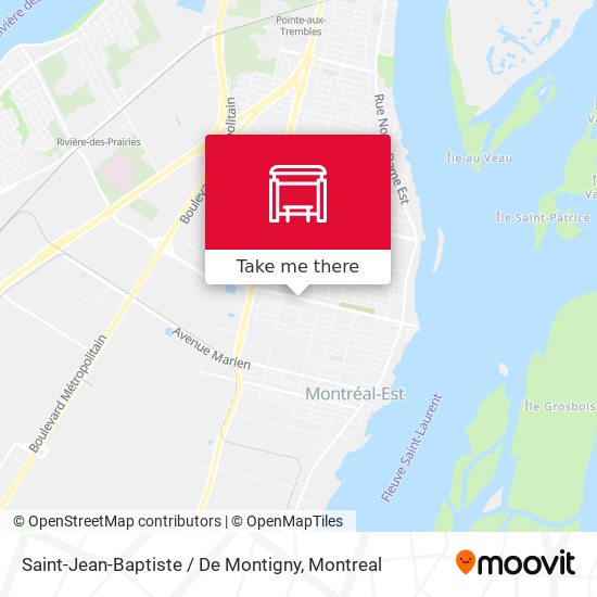 Saint-Jean-Baptiste / De Montigny map