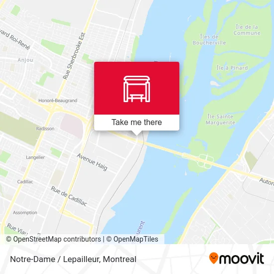 Notre-Dame / Lepailleur map