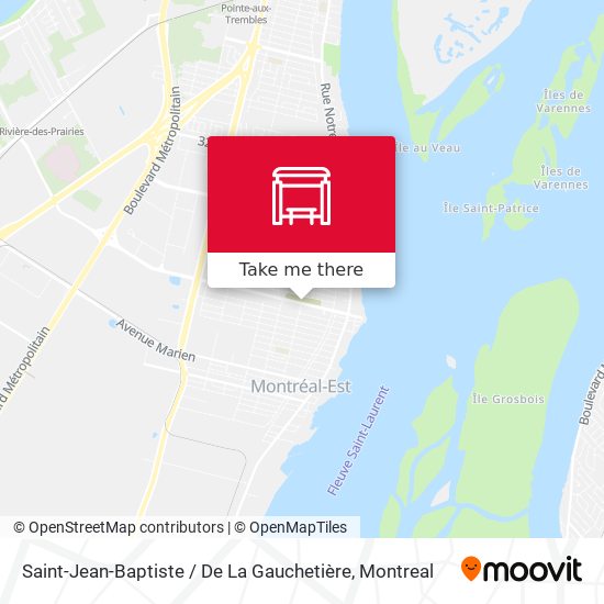 Saint-Jean-Baptiste / De La Gauchetière map