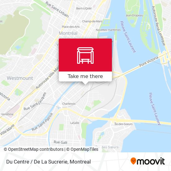 Du Centre / De La Sucrerie map