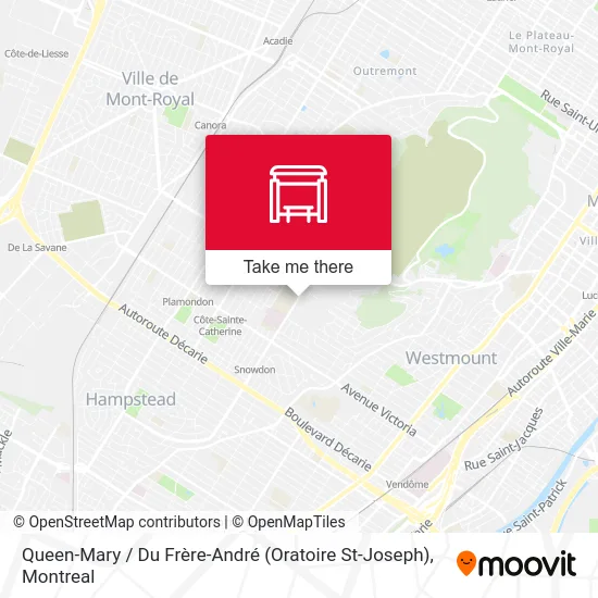 Queen-Mary / Du Frère-André (Oratoire St-Joseph) map