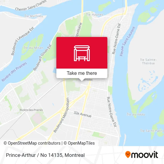 Prince-Arthur / No 14135 map