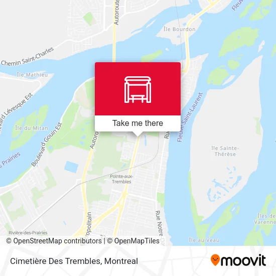 Cimetière Des Trembles map