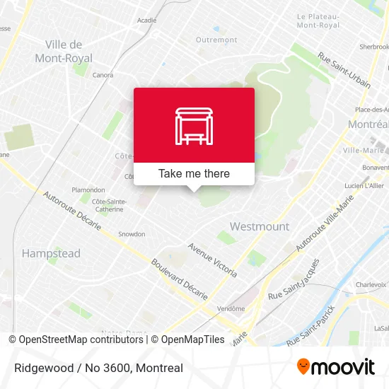 Ridgewood / No 3600 map