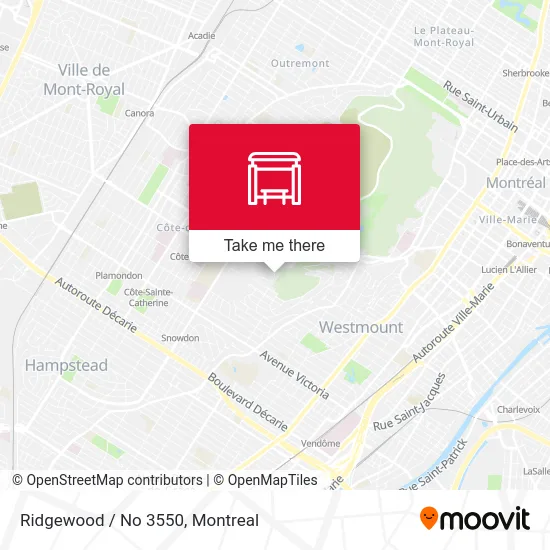 Ridgewood / No 3550 map