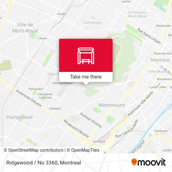 Ridgewood / No 3360 map