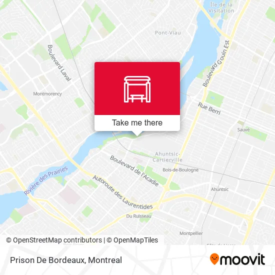 Prison De Bordeaux map