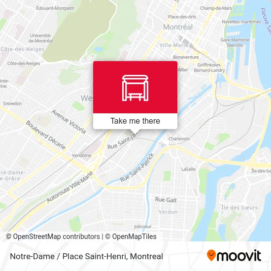 Notre-Dame / Place Saint-Henri map