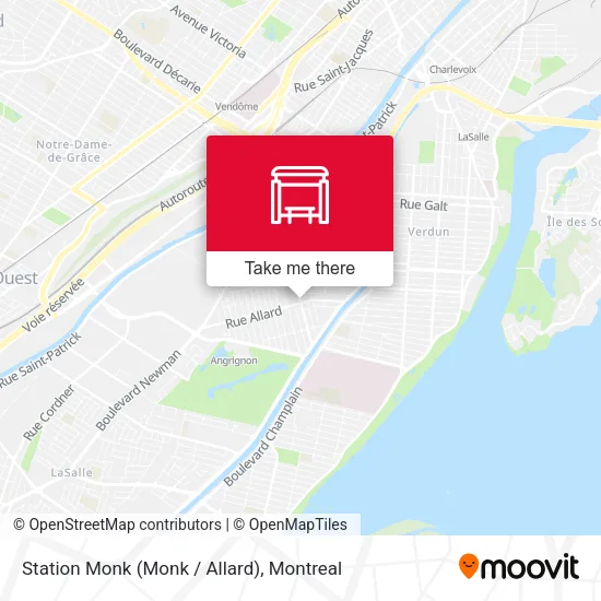 Station Monk (Monk / Allard) map