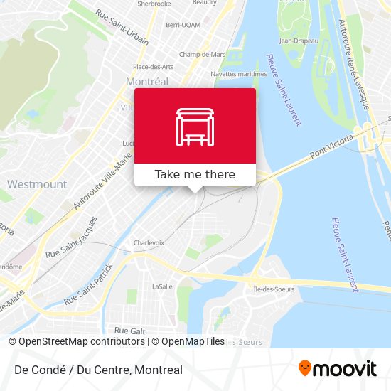 De Condé / Du Centre map