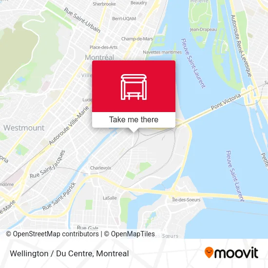 Wellington / Du Centre map