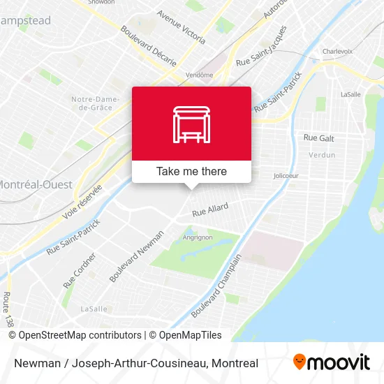 Newman / Joseph-Arthur-Cousineau map