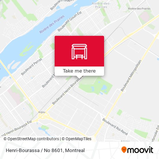 Henri-Bourassa / No 8601 map