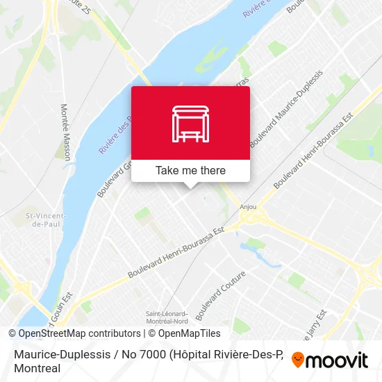 Maurice-Duplessis / No 7000 map