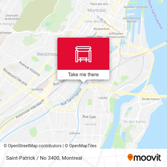 Saint-Patrick / No 3400 map