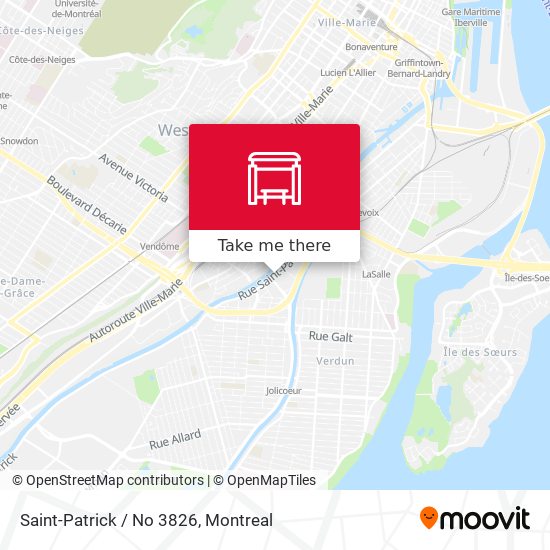 Saint-Patrick / No 3826 map