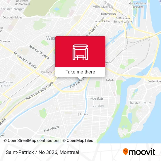 Saint-Patrick / No 3826 map