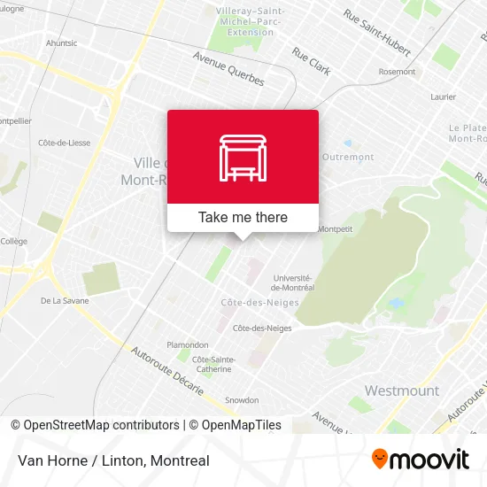Van Horne / Linton map