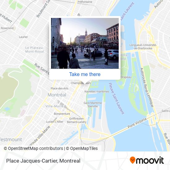 Place Jacques-Cartier map