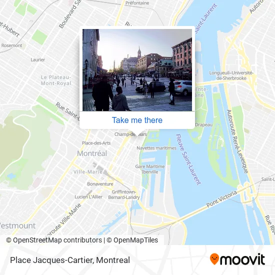 Place Jacques-Cartier map