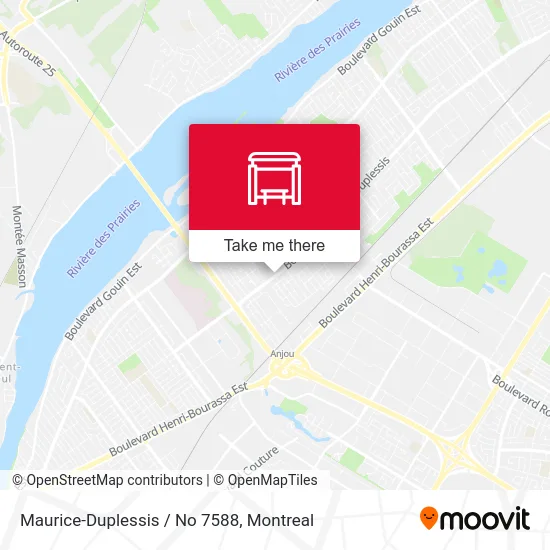 Maurice-Duplessis / No 7588 map