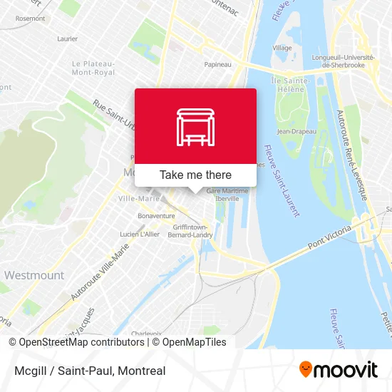 Mcgill / Saint-Paul map
