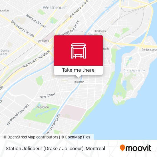 Station Jolicoeur (Drake / Jolicoeur) map