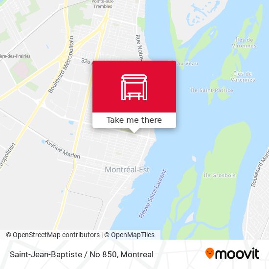 Saint-Jean-Baptiste / No 850 map
