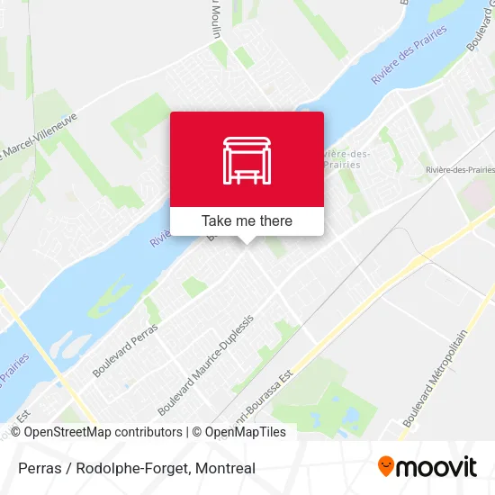 Perras / Rodolphe-Forget map