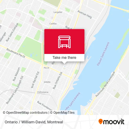 Ontario / William-David map