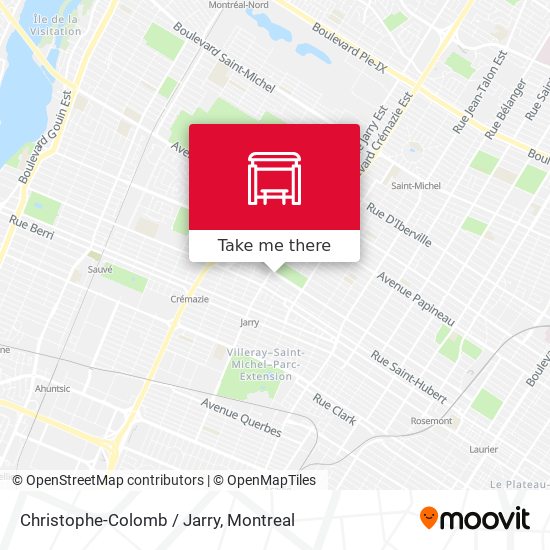 Christophe-Colomb / Jarry map