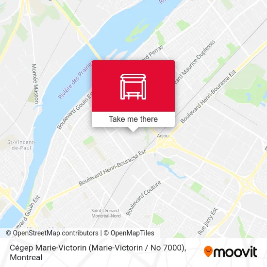 Cégep Marie-Victorin (Marie-Victorin / No 7000) map