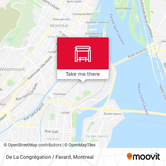 De La Congrégation / Favard map
