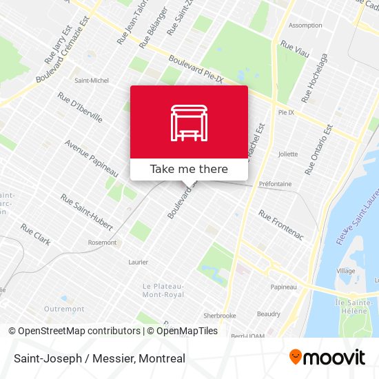 Saint-Joseph / Messier map