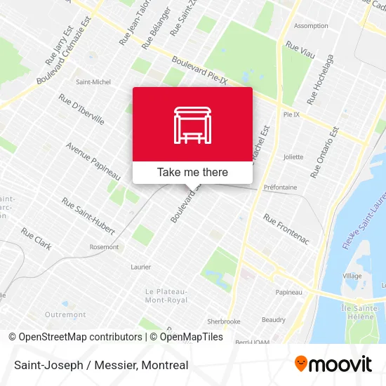 Saint-Joseph / Messier map