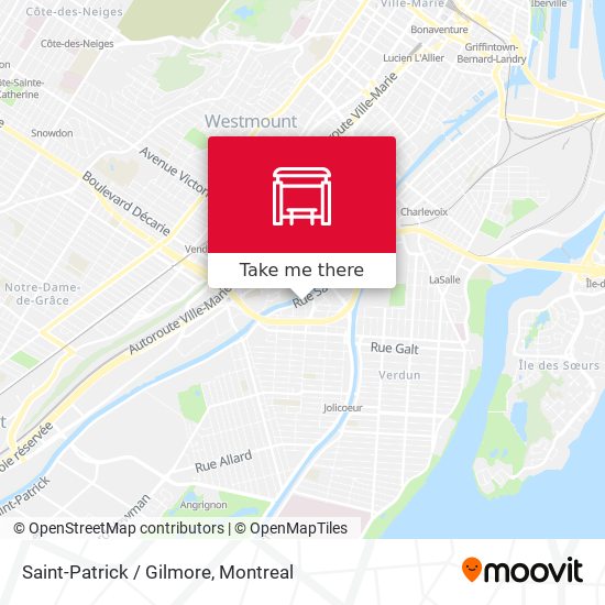 Saint-Patrick / Gilmore map
