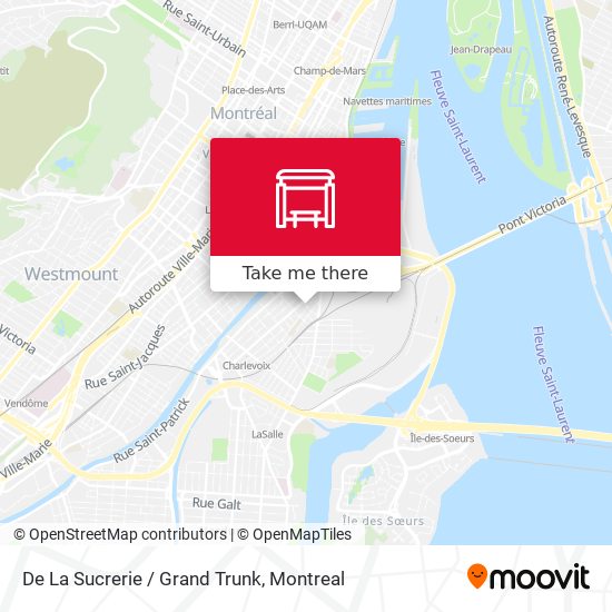 De La Sucrerie / Grand Trunk map
