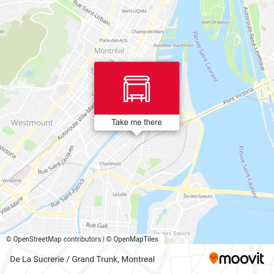 De La Sucrerie / Grand Trunk map