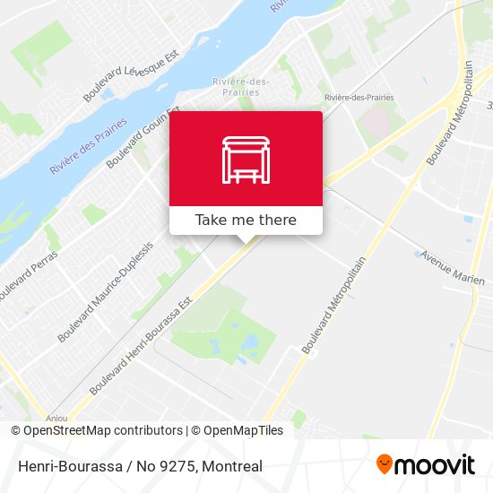 Henri-Bourassa / No 9275 map