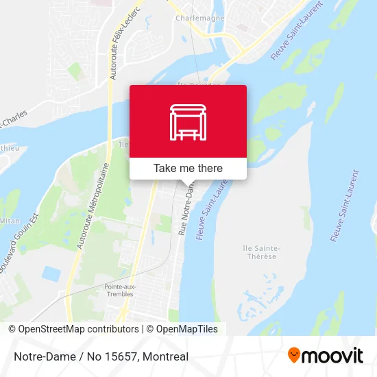 Notre-Dame / No 15657 map