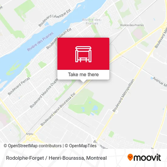 Rodolphe-Forget / Henri-Bourassa map