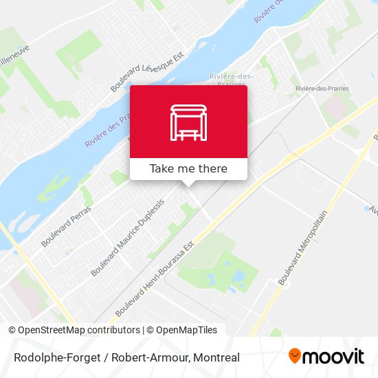 Rodolphe-Forget / Robert-Armour map