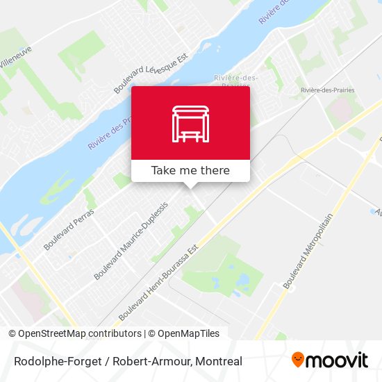 Rodolphe-Forget / Robert-Armour map