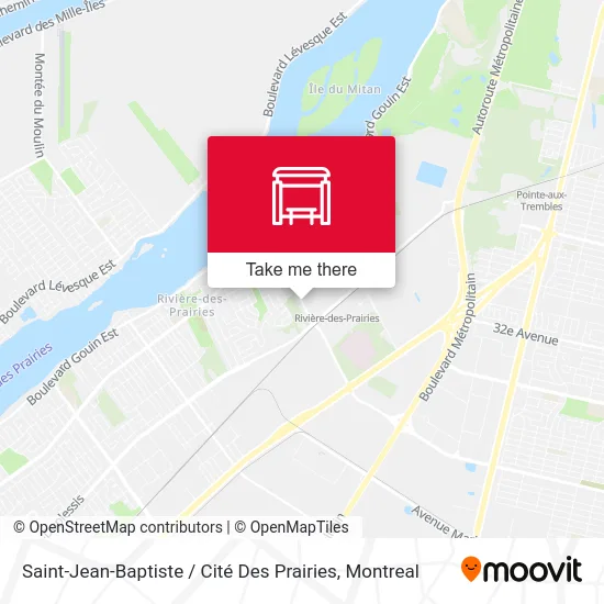 Saint-Jean-Baptiste / Cité Des Prairies map