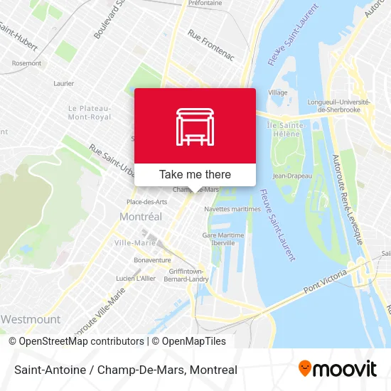 Saint-Antoine / Champ-De-Mars map