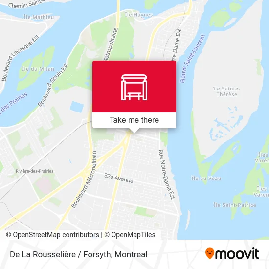 De La Rousselière / Forsyth map